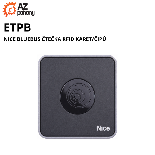 ETPB - NICE BlueBus čtečka RFID karet/čipů